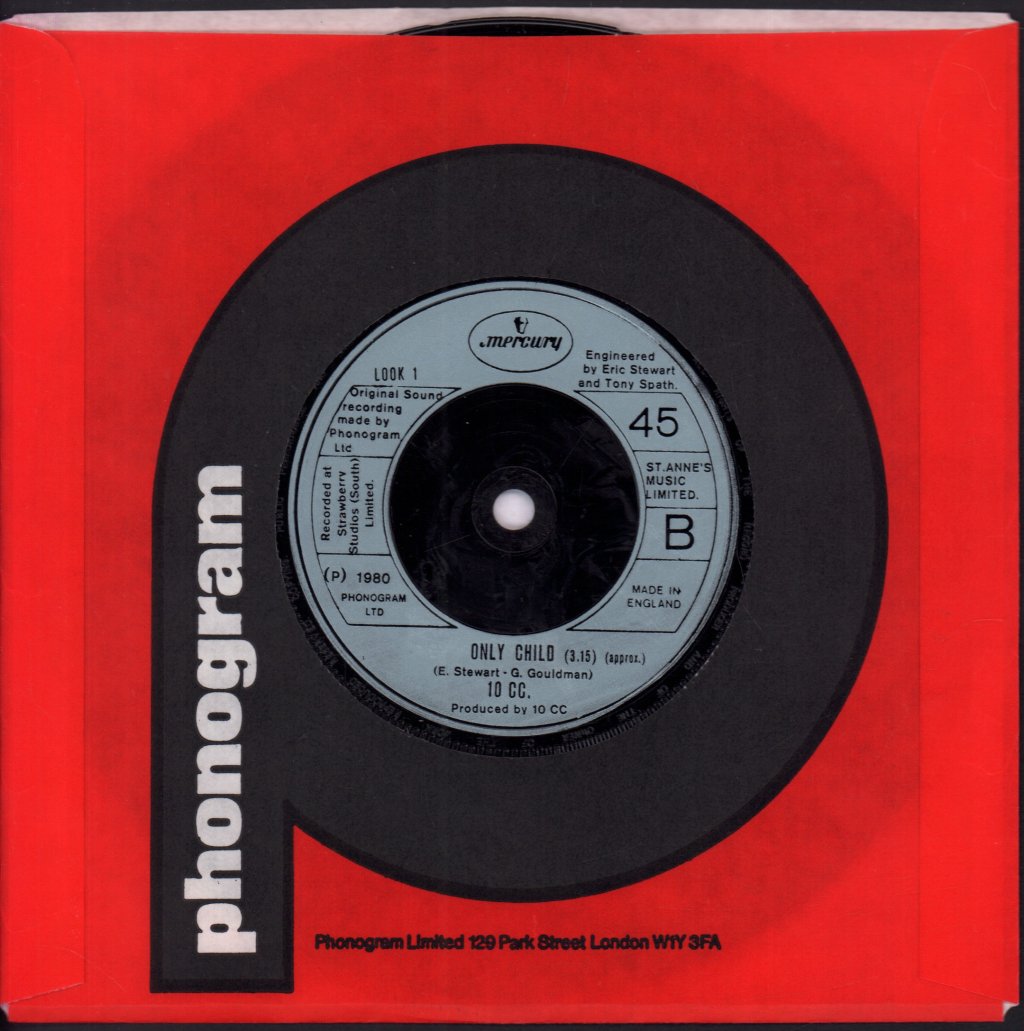 10cc - One Two Five - 7 Inch