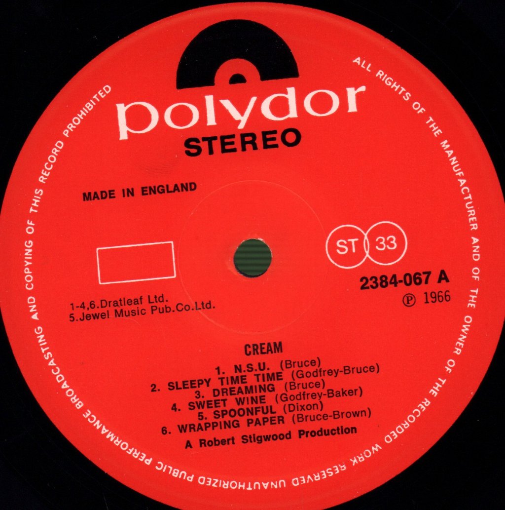 Cream - Cream - Lp