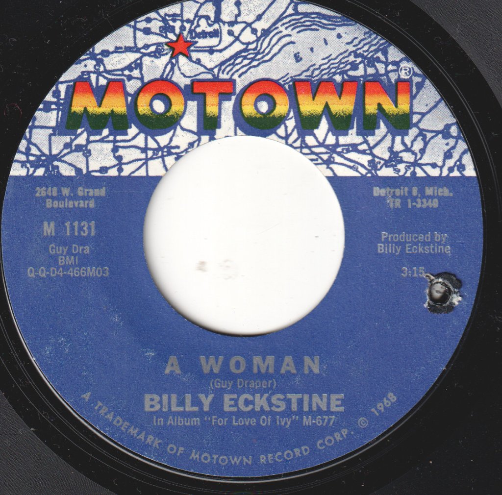 Billy Eckstine - For Love Of Ivy - 7 Inch
