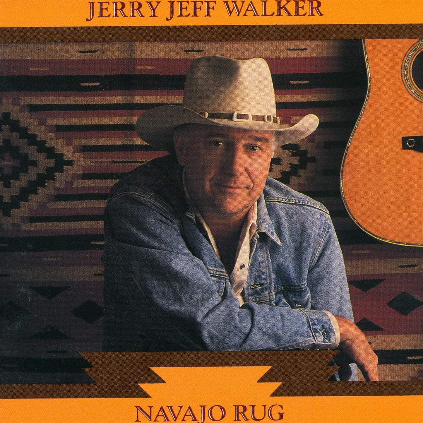 Jerry Jeff Walker - Navajo Rug - 12 Inch