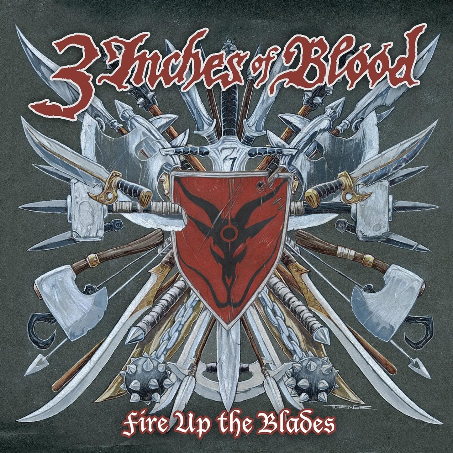 3 Inches Of Blood - Fire Up the Blades (Crimson Fi - Double Lp