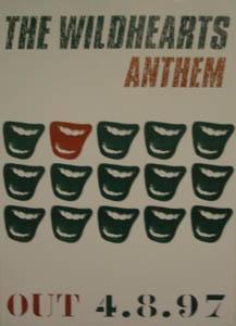 Wildhearts - Anthem - Poster