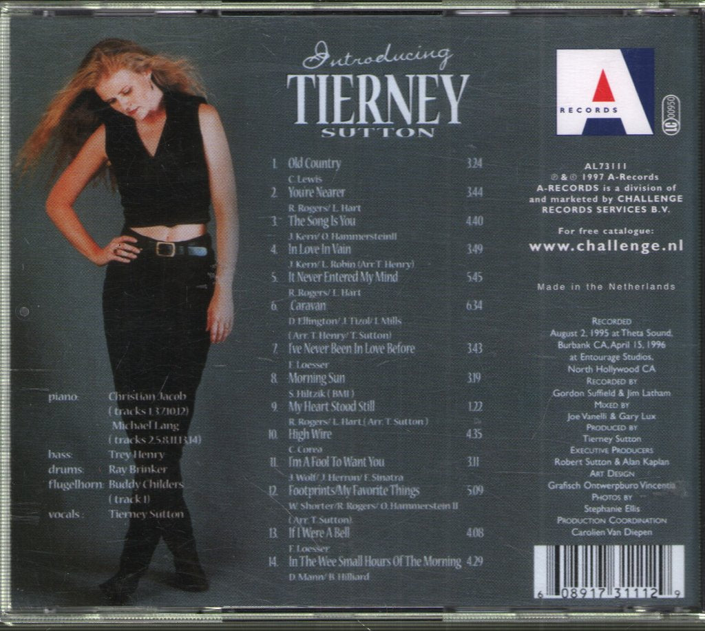 Tierney Sutton - Introducing Tierney Sutton - Cd