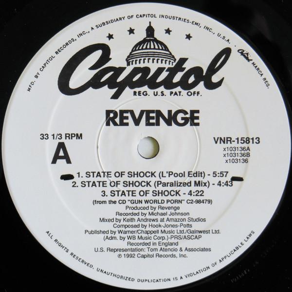 Revenge - State Of Shock / Little Pig - 12 Inch