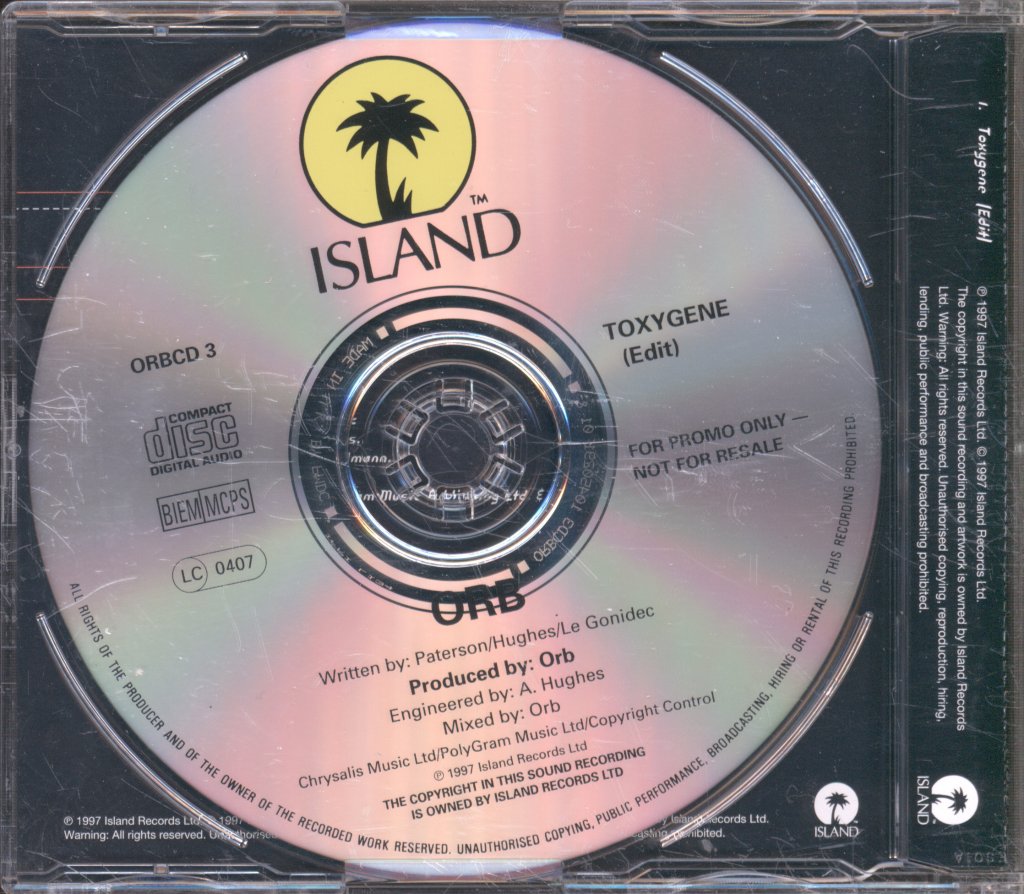 ORB - Single Sampler - Cd
