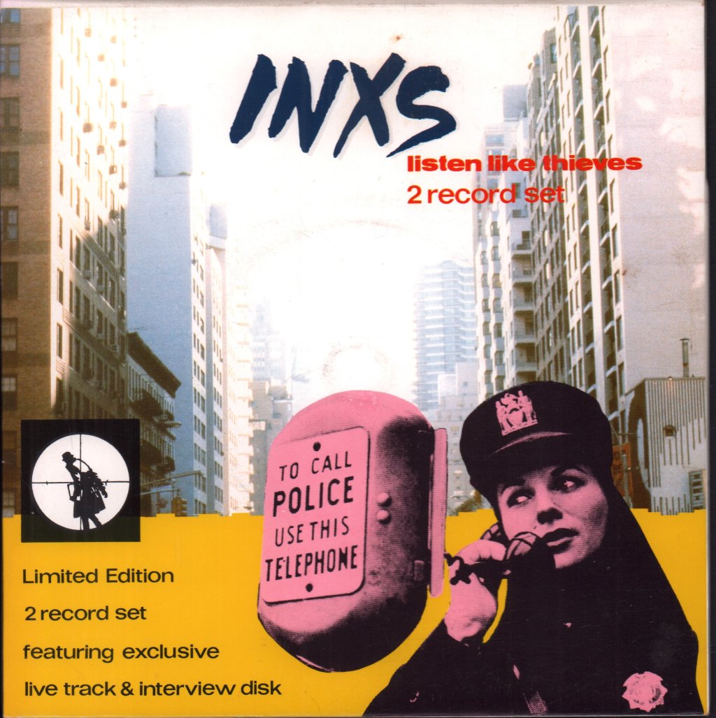 INXS - Listen Like Thieves - Double 7 Inch