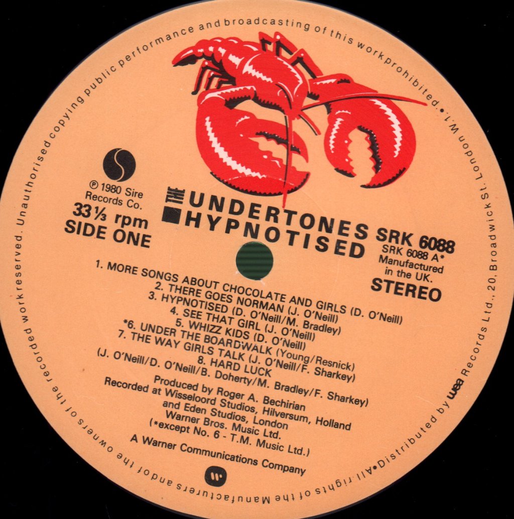 Undertones - Hypnotised - Lp