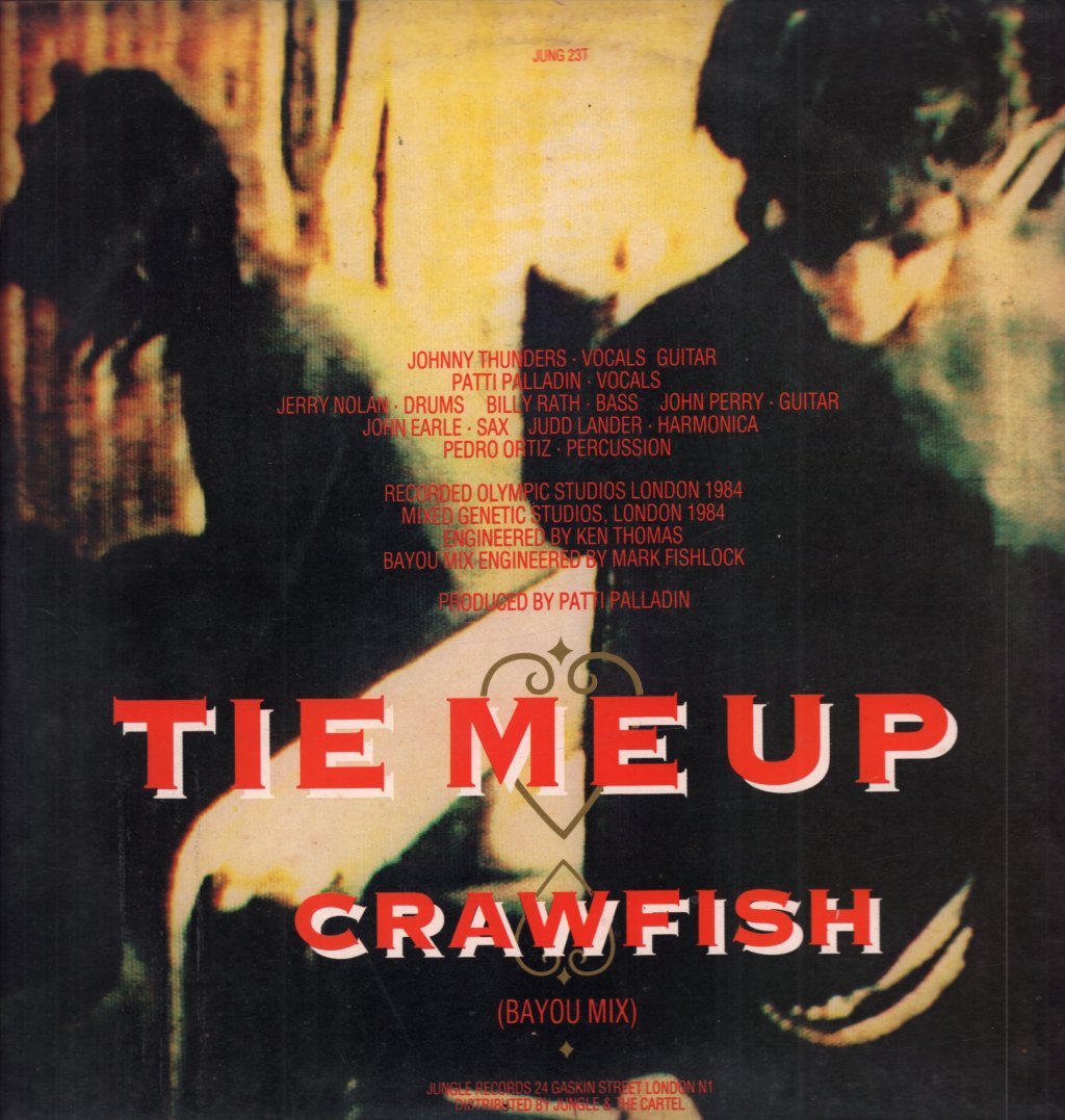 Johnny Thunders And Patti Palladin - Crawfish - 12 Inch