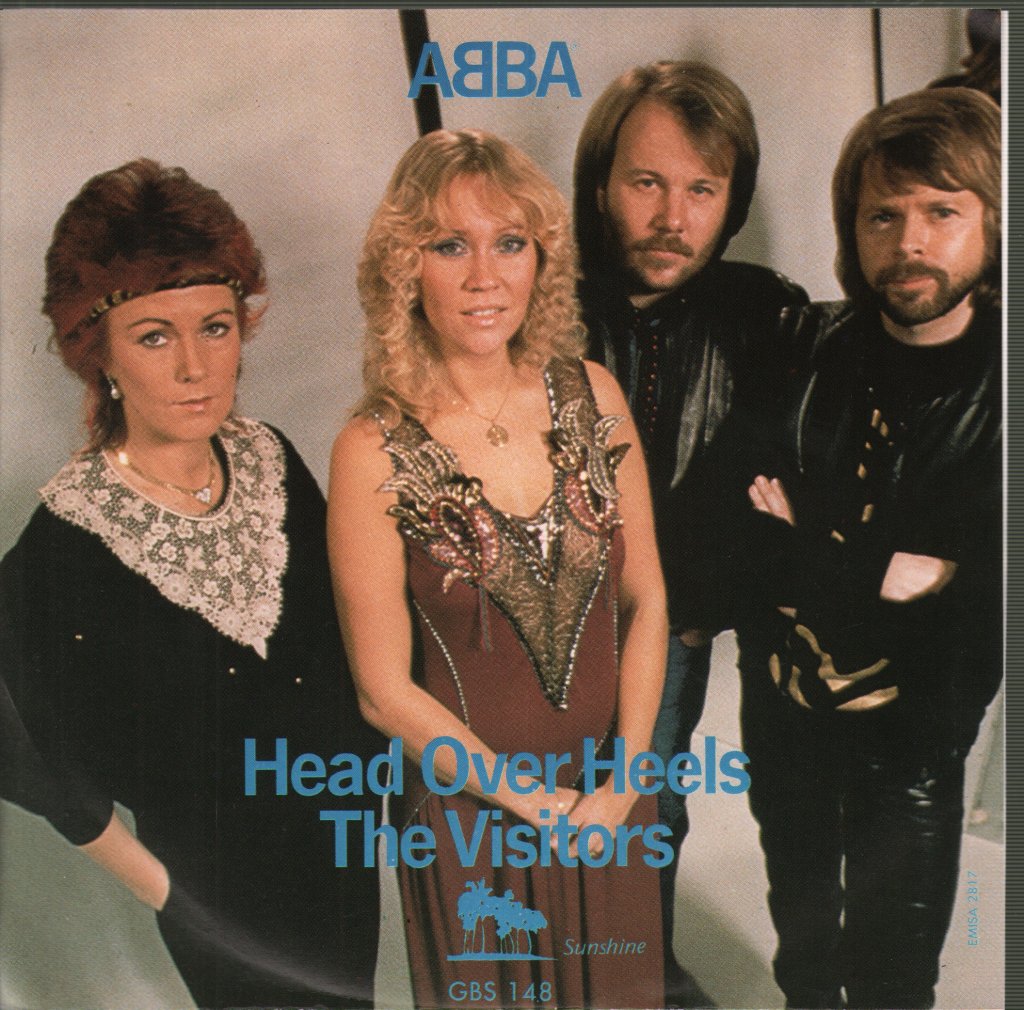 ABBA - Head Over Heels / The Visitors - 7 Inch