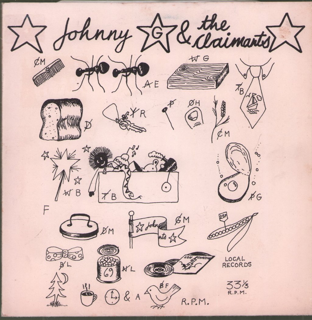 Johnny G And The Claimants - S/T EP - 7 Inch