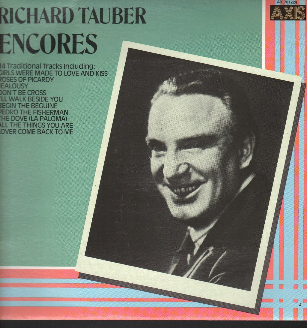 Richard Tauber - Encores - Lp