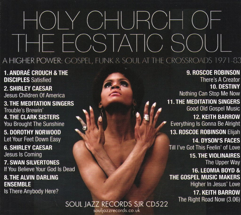 Various Artists - Holy Church Of The Ecstatic Soul (A Higher Power: Gospel, Funk & Soul At The Crossroads 1971-83) - Cd