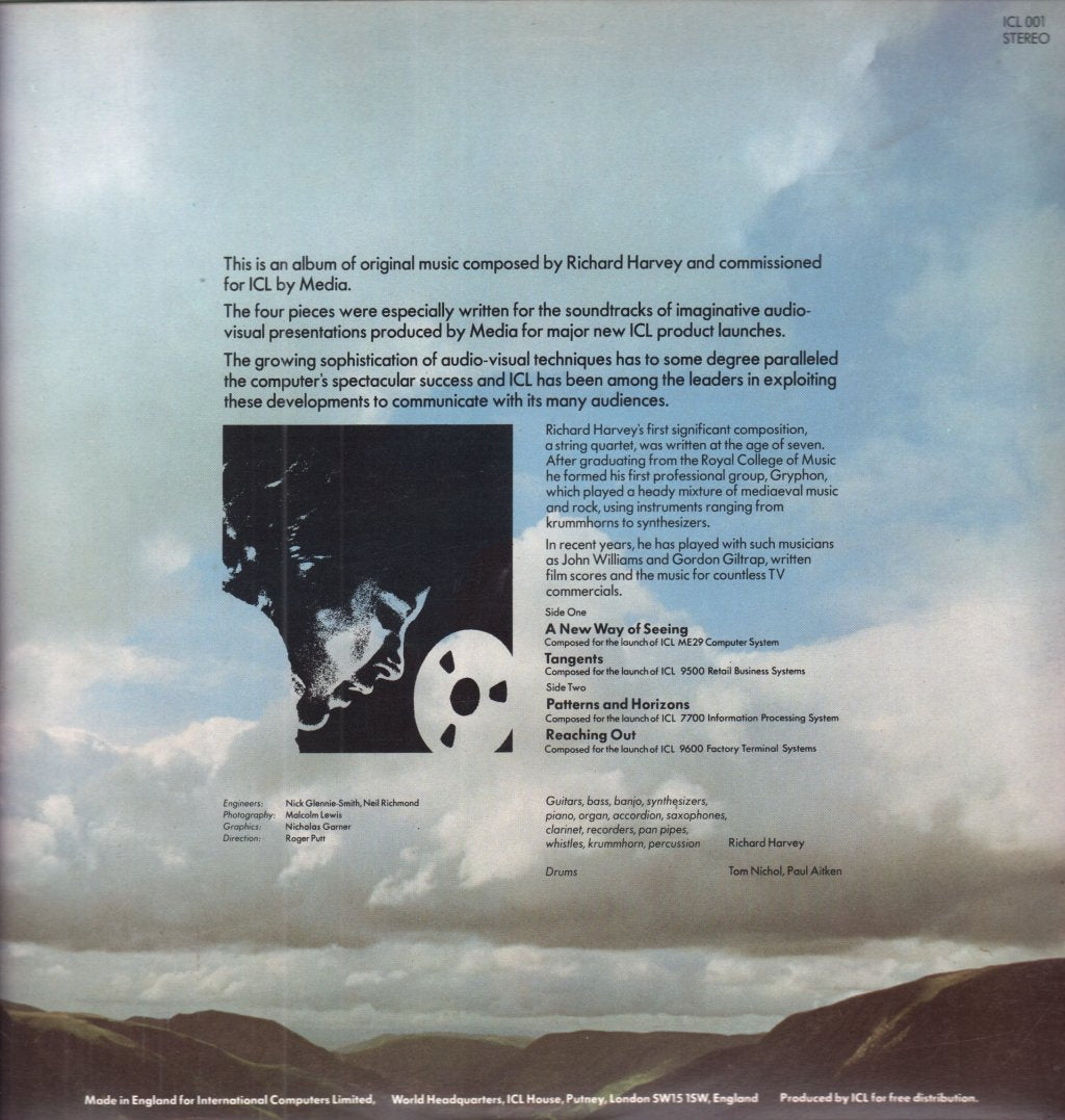 Richard Harvey - A New Way Of Seeing - Lp