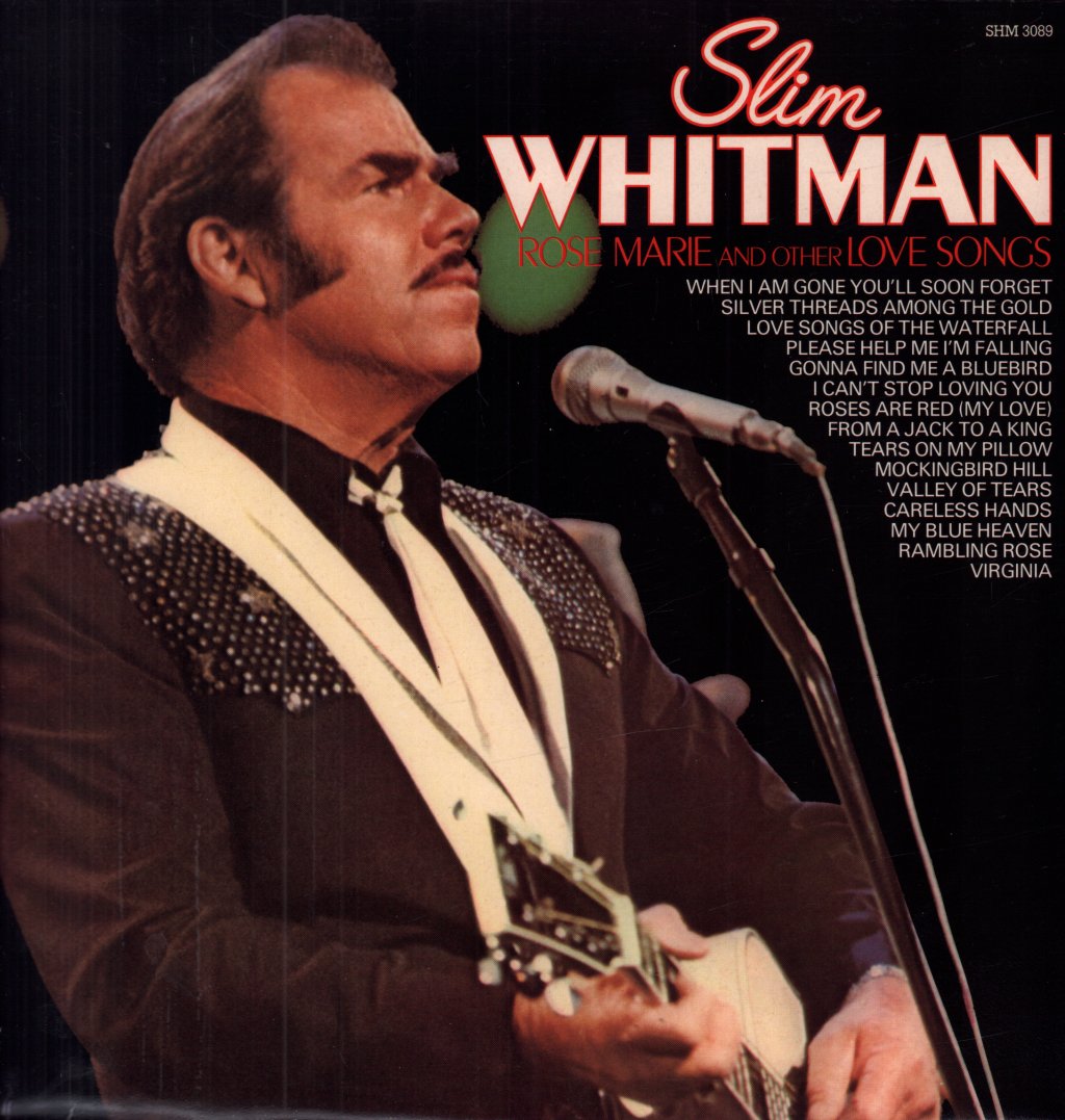 Slim Whitman - Rose Marie And Other Love Songs - Lp