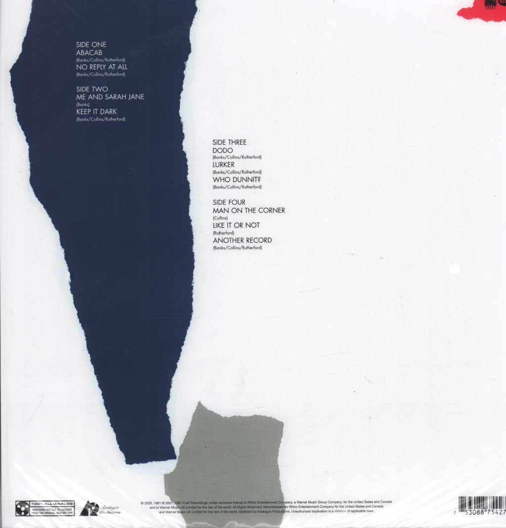 Genesis - Abacab - Double Lp
