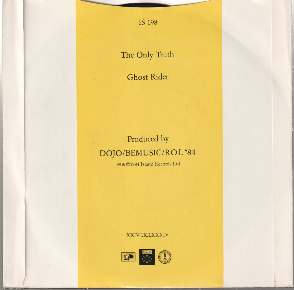 Paul Haig - Only Truth - 7 Inch