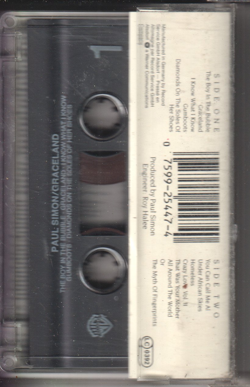 Paul Simon - Graceland - Cassette
