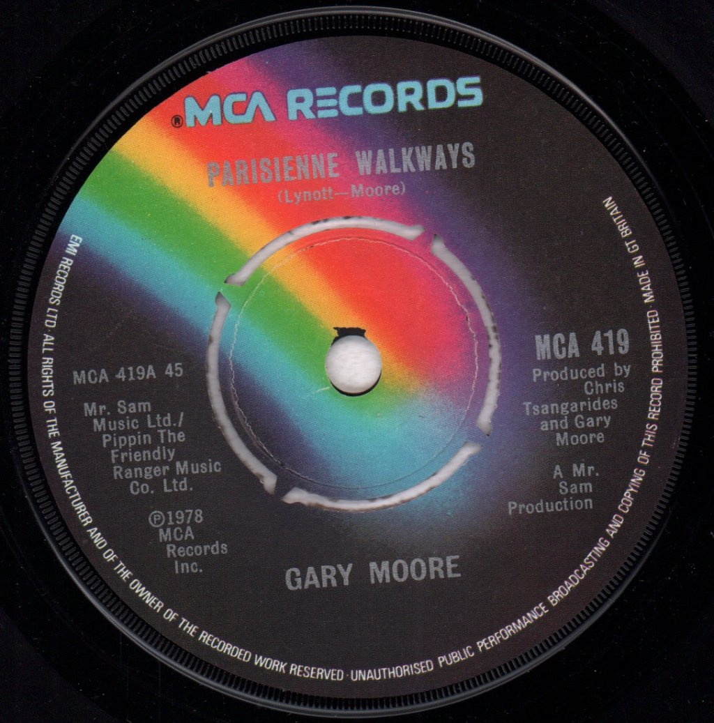 Gary Moore - Parisienne Walkways - 7 Inch