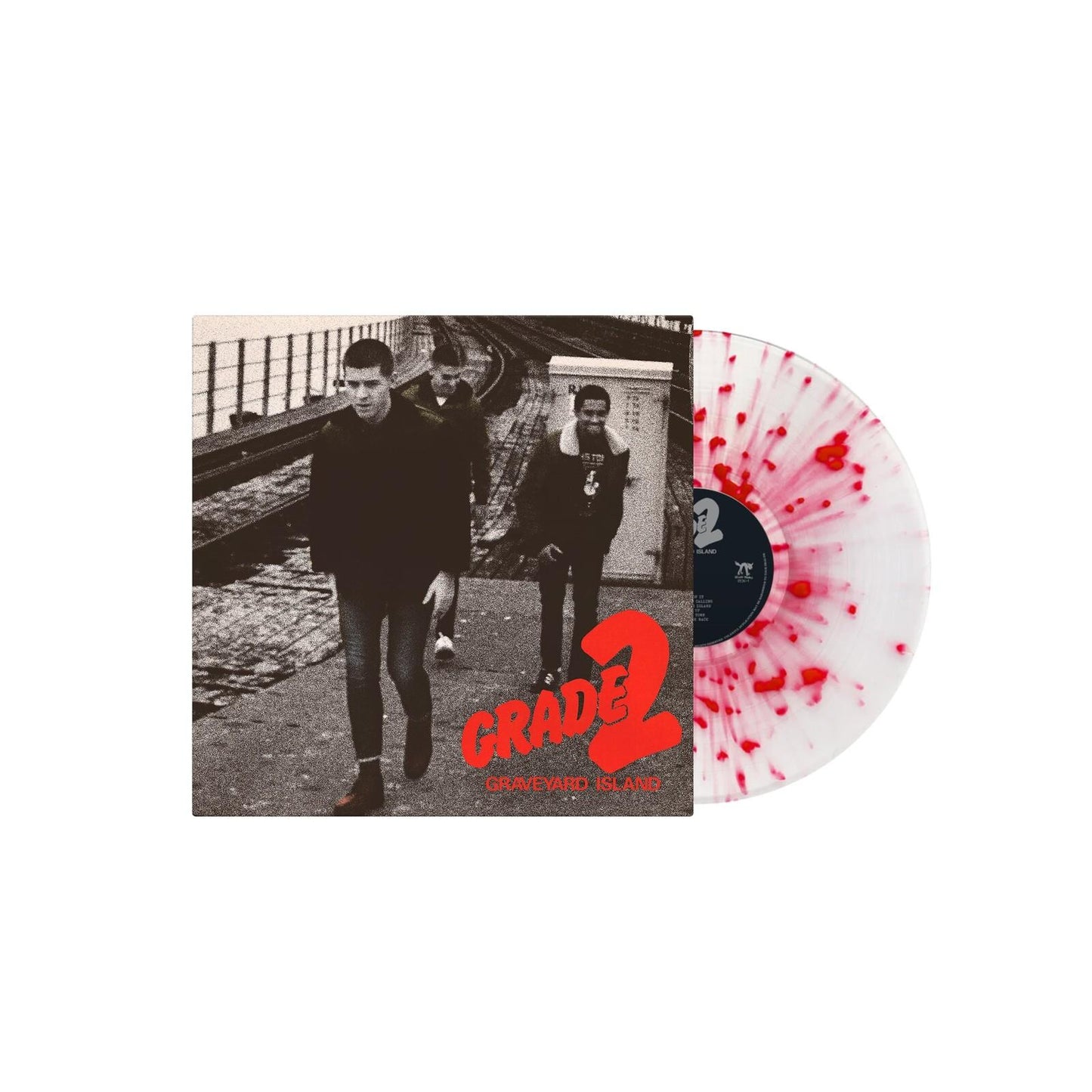 Grade 2 - Graveryard Island (Red Splatte - Lp