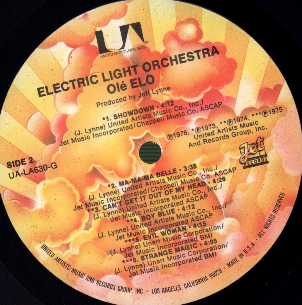 Electric Light Orchestra - Ole ELO - Lp