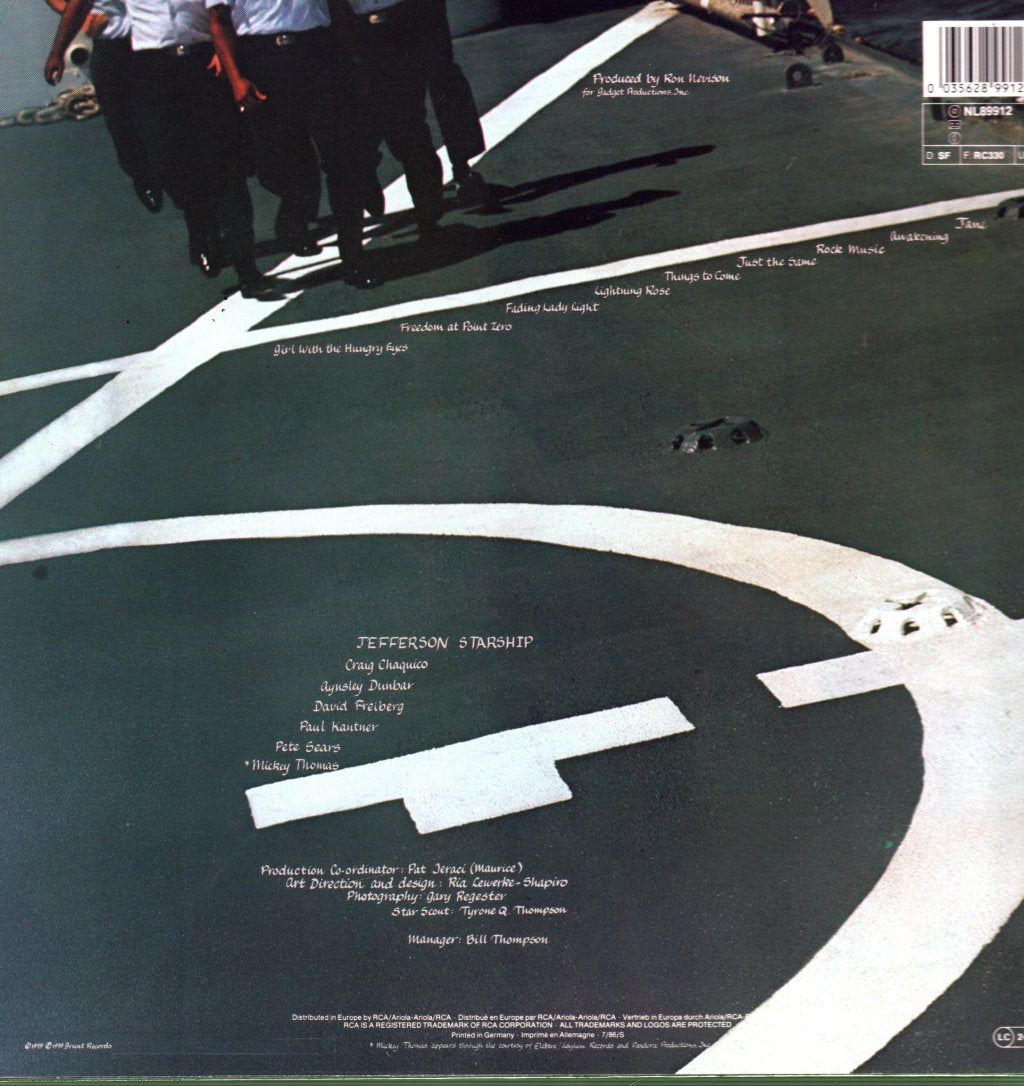 Jefferson Starship - Freedom At Point Zero - Lp