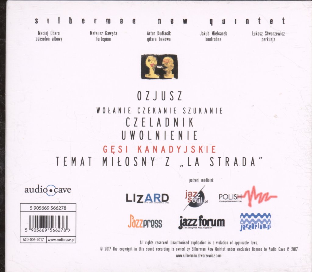 Silberman New Quintet - Pieśń Gęsi Kanadyjskich - Cd