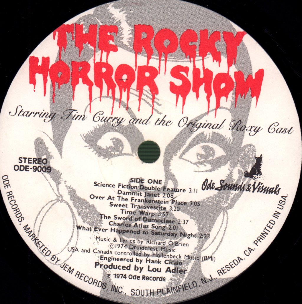 Various Artists - Rocky Horror Show (Original Roxy Cast) - Lp