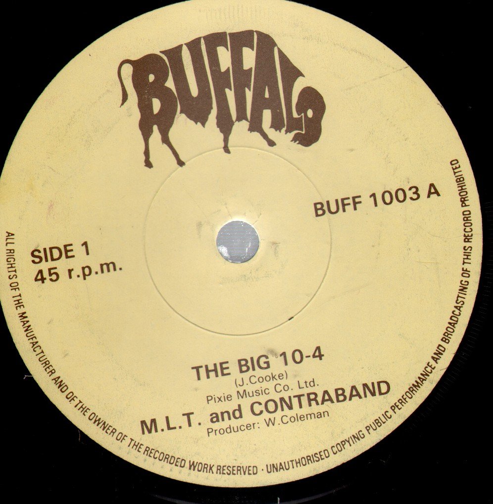 Mlt And Contraband - Big 10-4 - 7 Inch
