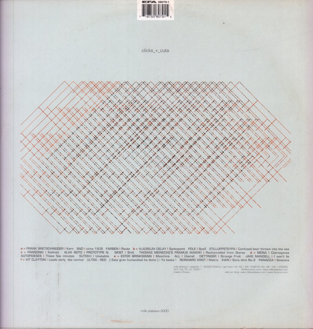 Various Artists - Clicks_+_Cuts - Triple Lp