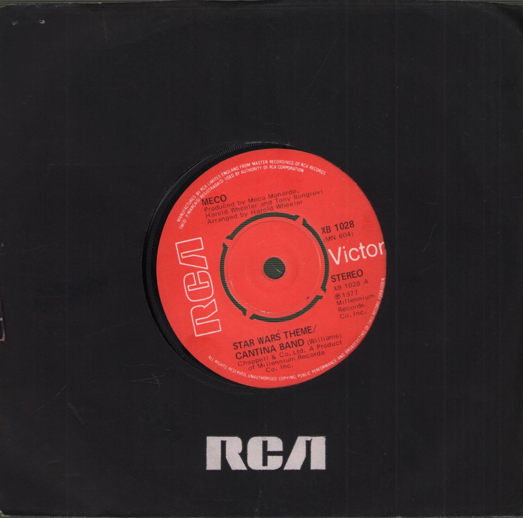 Meco - Star Wars Theme/Cantina Band - 7 Inch