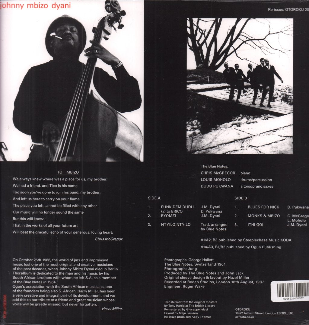 Blue Notes - Blue Notes for Johnny - Lp