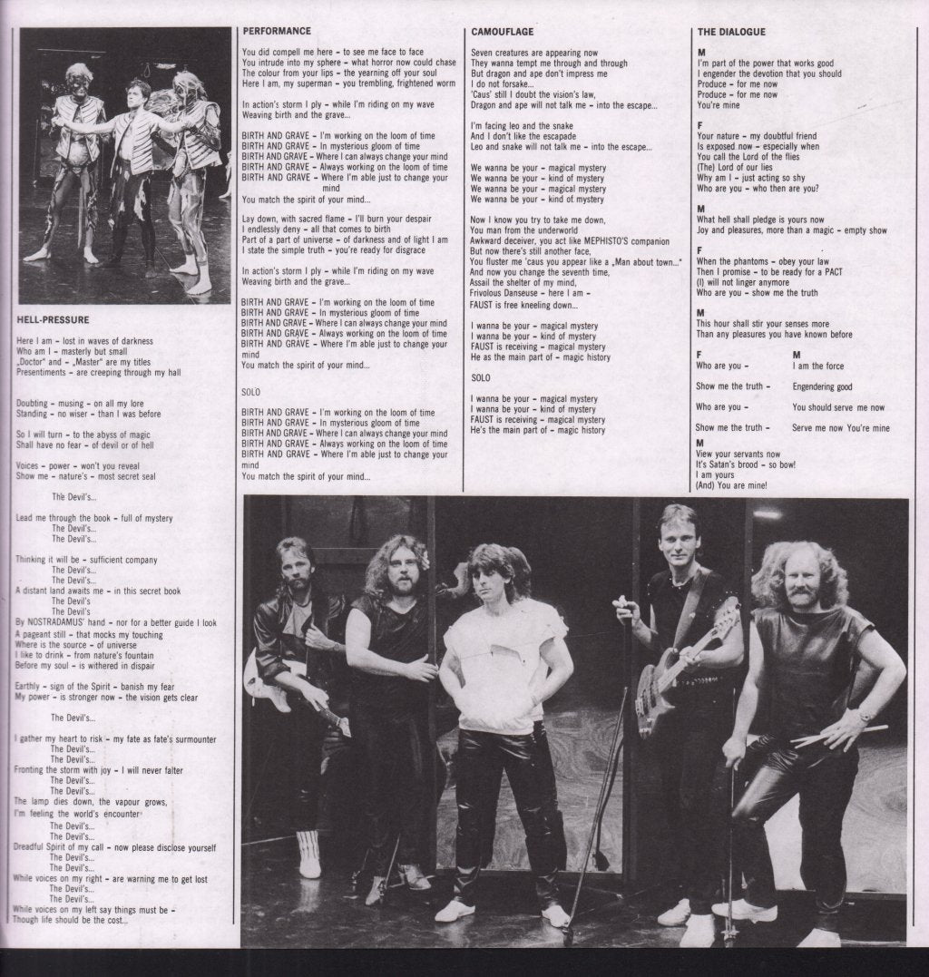 Shade - Faust The Rockballett - Lp