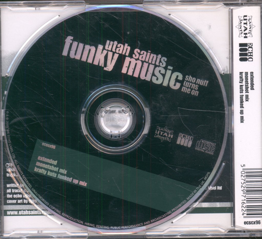 Utah Saints - Funky Music - Cd