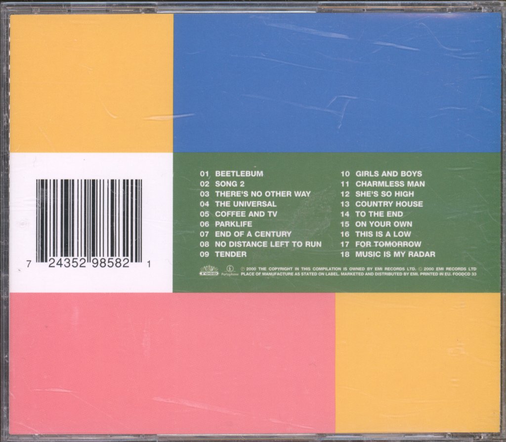 Blur - Best Of - Cd