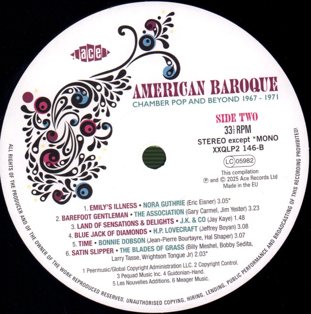 Various Artists - American Baroque (Chamber Pop And Beyond 1967-1971) - Double Lp