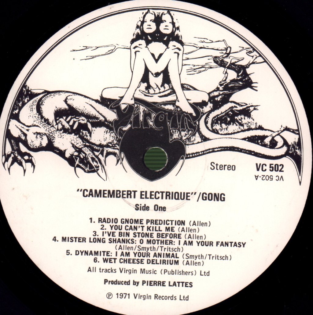Gong - Camembert Electrique - Lp
