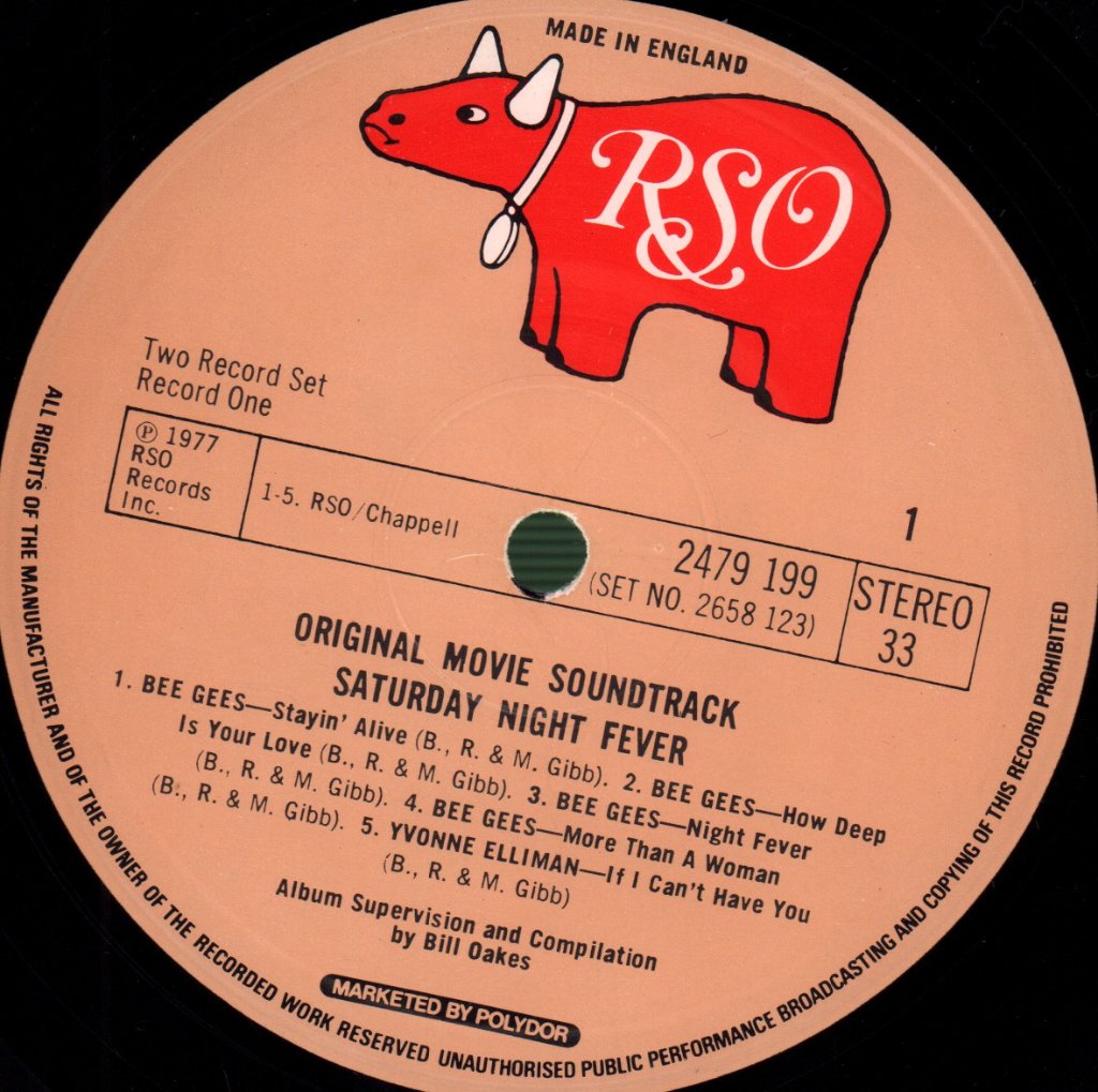 Various Artists - Saturday Night fever (Original Movie Soundtrack) - Double Lp