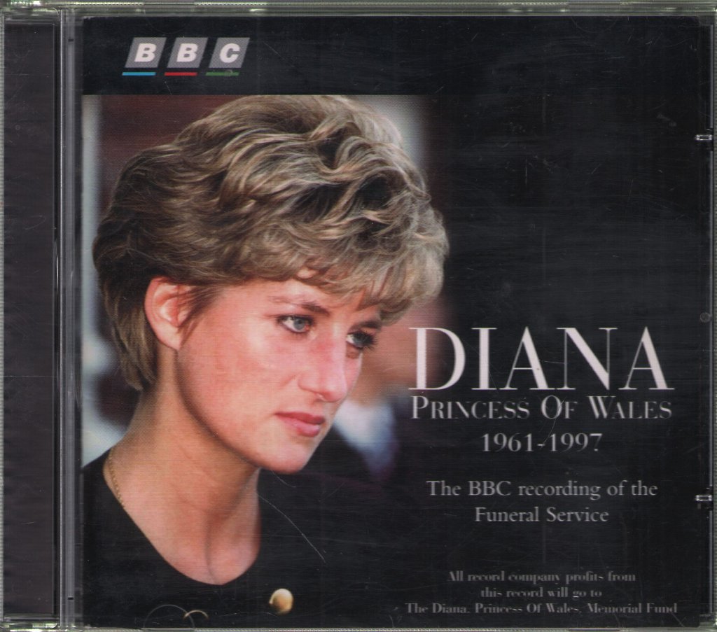 Various Artists - Diana Princess Of Wales 1961-1997 (The BBC Recording Of The Funeral Service) - Cd