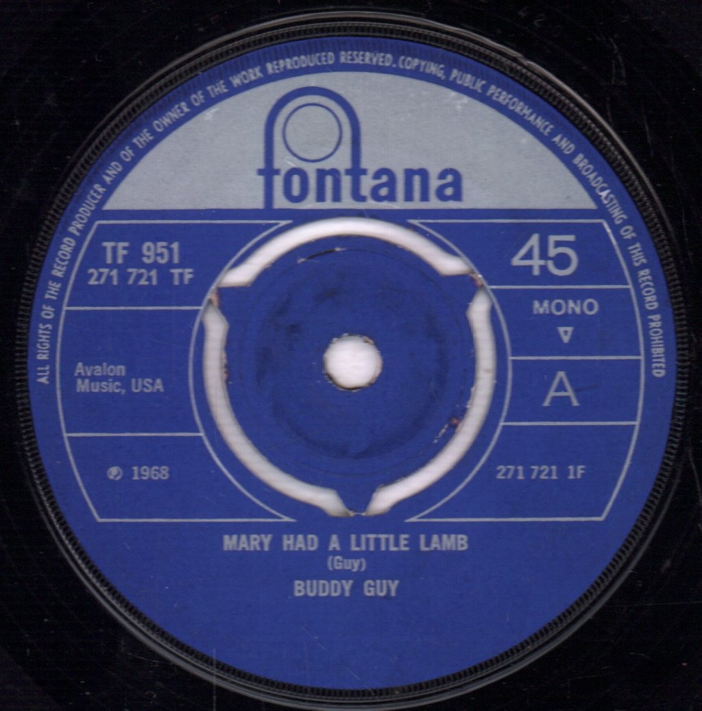Buddy Guy - Mary Had A Little Lamb - 7 Inch