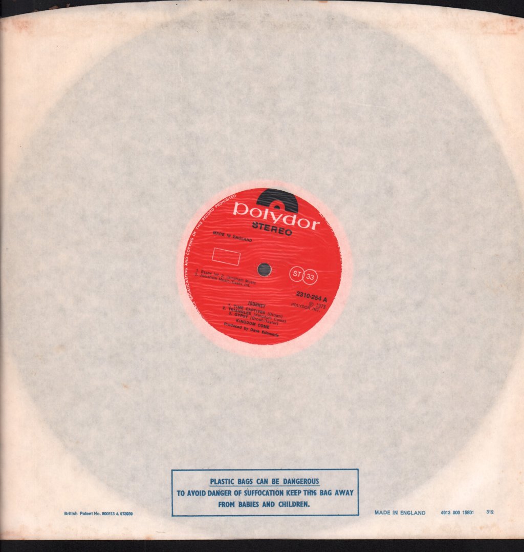 Kingdom Come (Arthur Browns 70'S Rock Group) - Journey - Lp