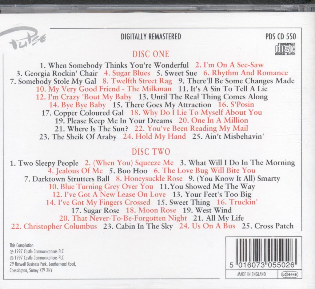 Fats Waller - Ultimate Collection - Cd