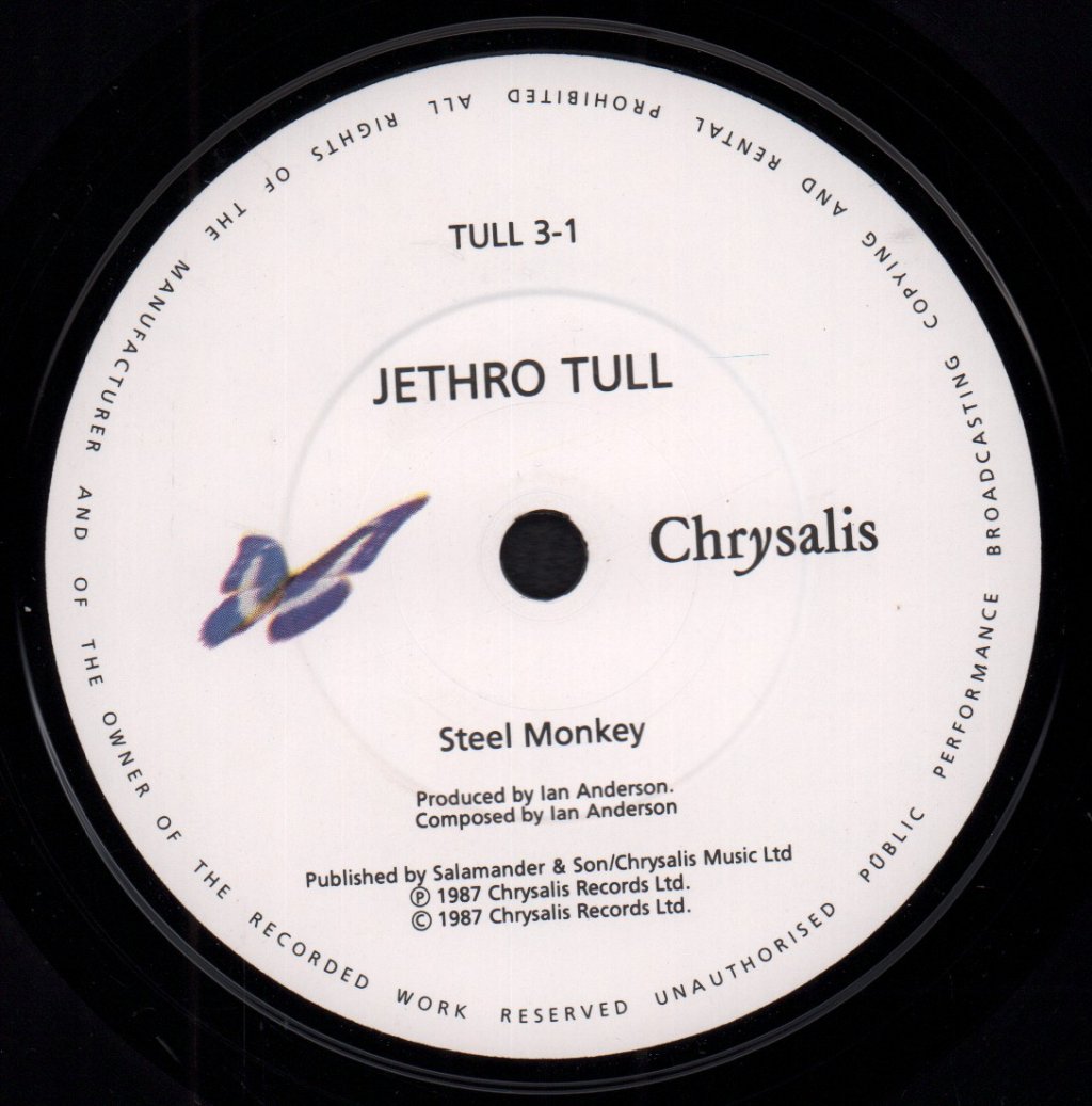 Jethro Tull - Steel Monkey - 7 Inch