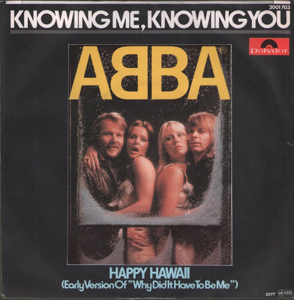 ABBA - Knowing Me, Knowing You - 7 Inch