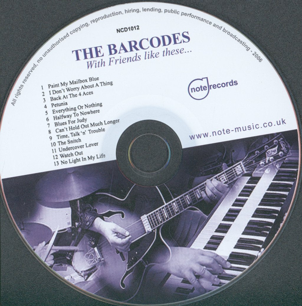 Barcodes - With Friends Like These... - Cd