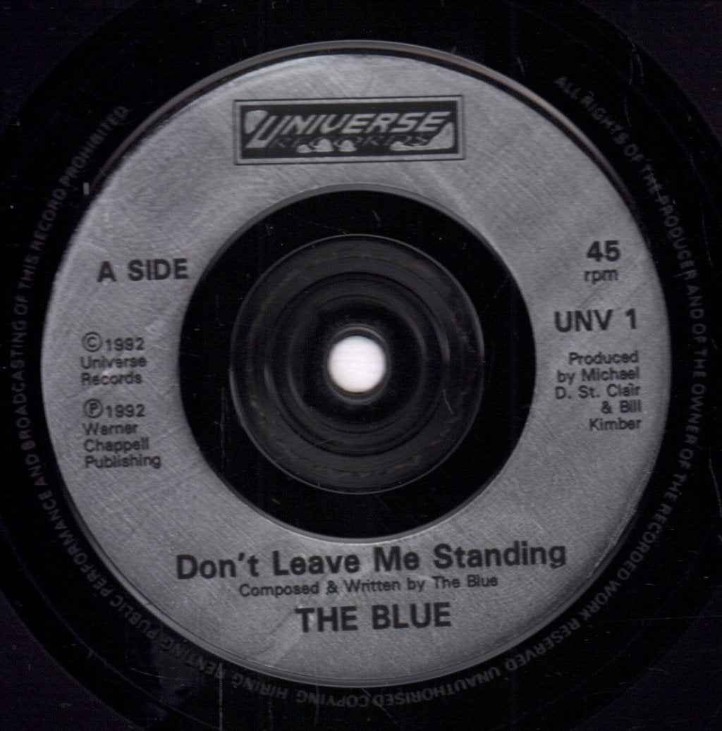 Blue (90'S Artist) - Don't Leave Me Standing - 7 Inch