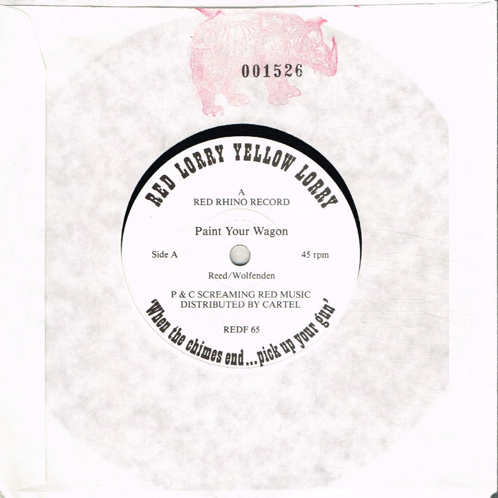 Red Lorry Yellow Lorry - Paint Your Wagon - Lp