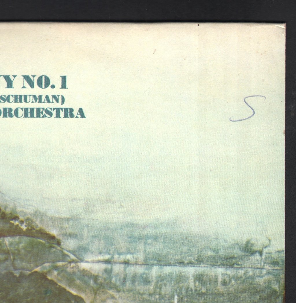 Eugene Ormandy / Philadelphia Orchestra - Charles Ives - Symphony No.1 Varaiations On America - Lp