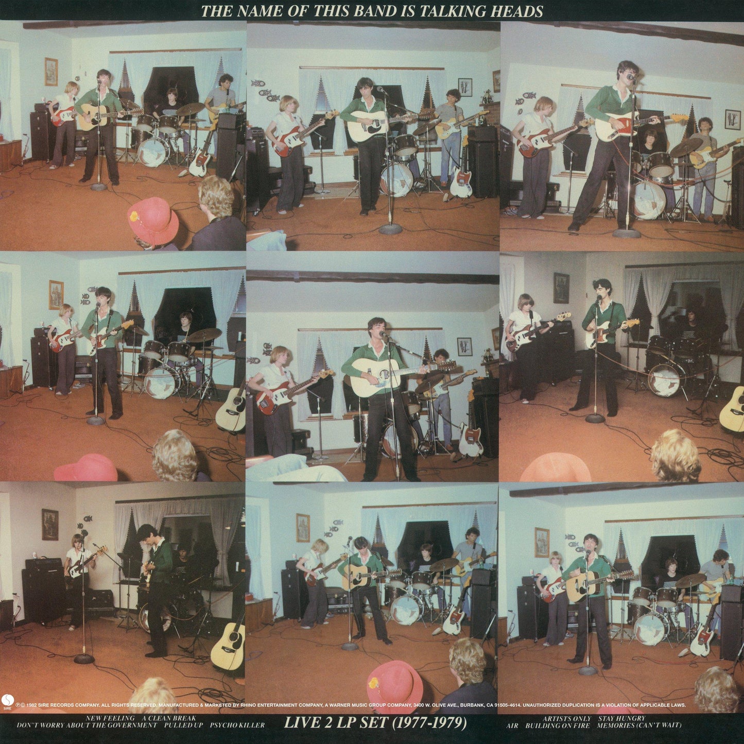 Talking Heads - Name of This Band Is Talking Heads - Double Lp