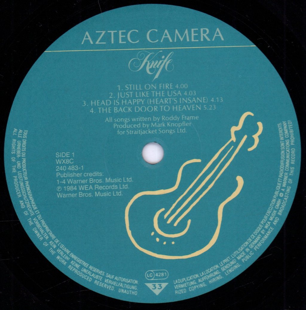 Aztec Camera - Knife - Lp