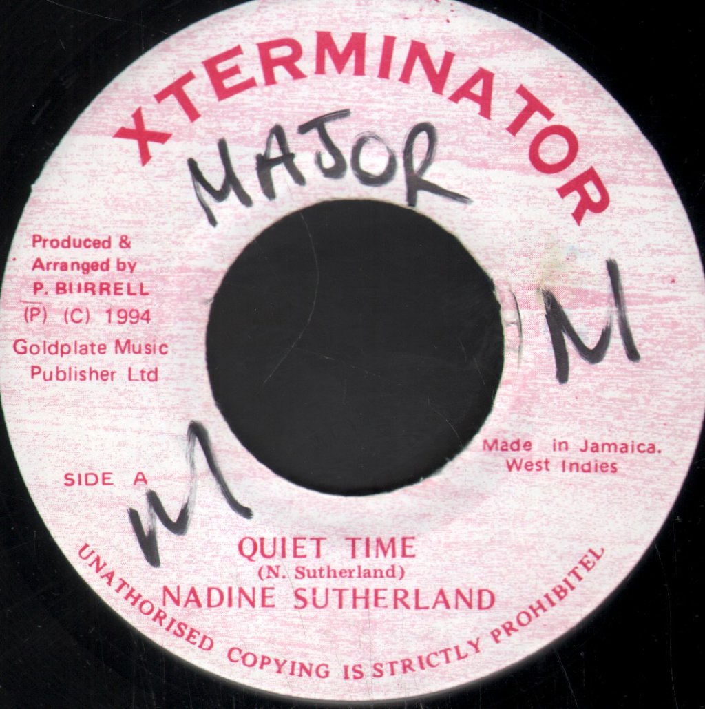 Nadine Sutherland - Quiet Time - 7 Inch